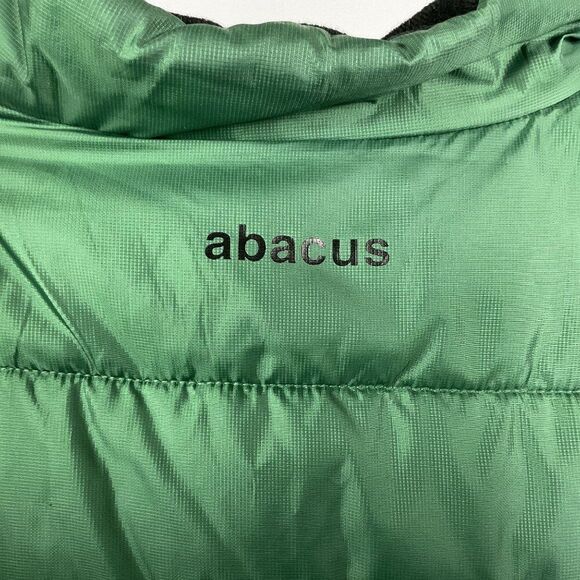 abacus Men's Golf Vest, size XXL, Pockets, Full Zip, 100% Polyester, Green - Picture 10 of 16